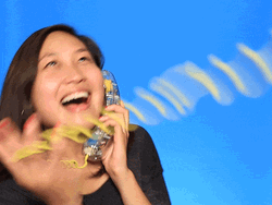 Person Talking So Lively On Phone GIF