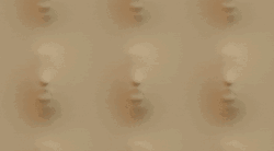 Person Talking Underneath Elastic Wall GIF