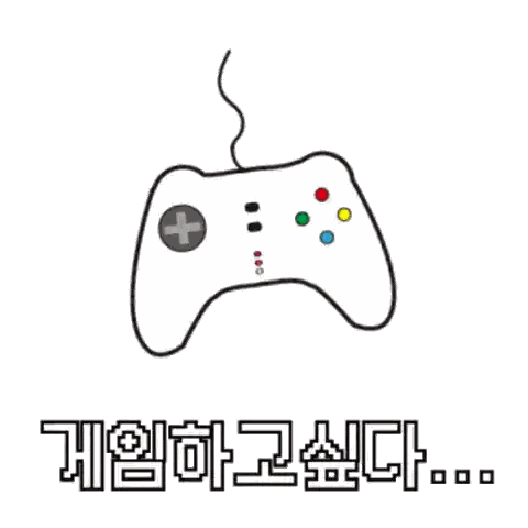 Person Thinking About Video Game Controller Sticker