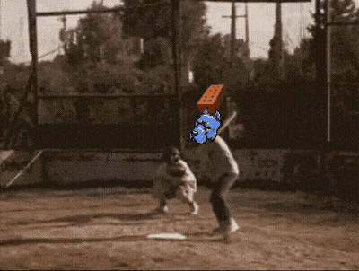 Person Throwing Brick GIF