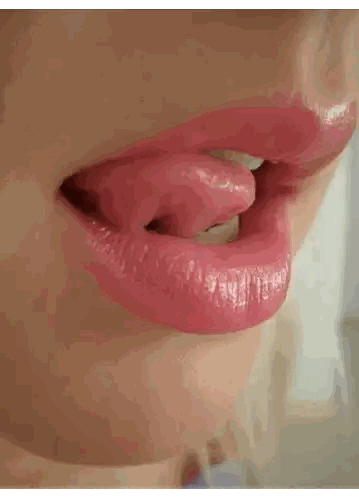 Person Tongue Out Close Up Sticker