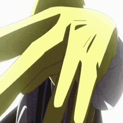 Person Torso Yellow Letter R GIF