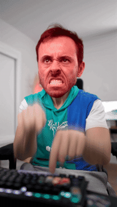 Person Typing On Keyboard Saying Typing GIF