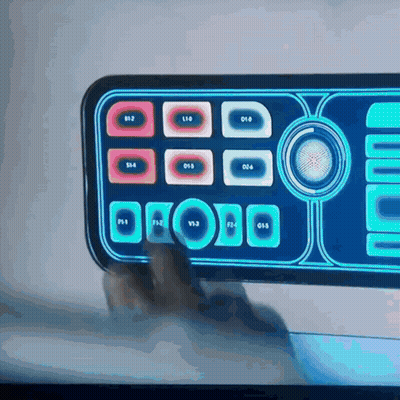 Person Using Droid Phone GIF