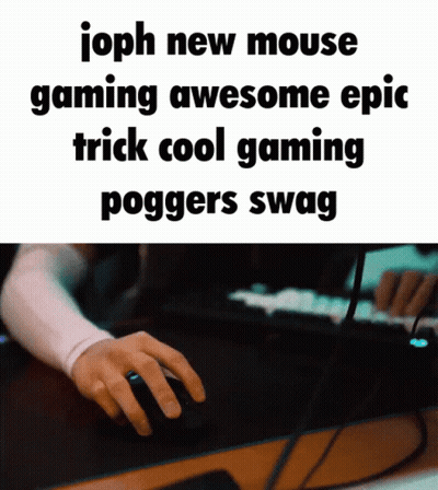 Person Using Joph New Mouse Gaming GIF