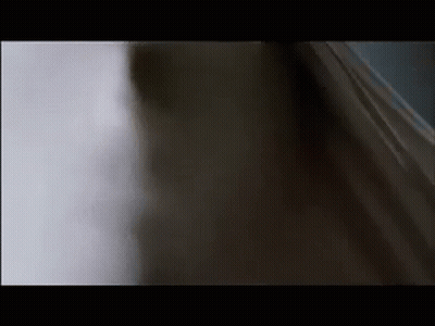 Person Walking Down Stairs GIF