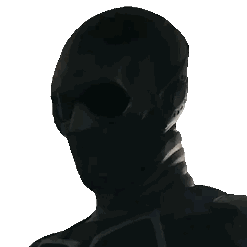 Person Wearing Black Helmet Sticker