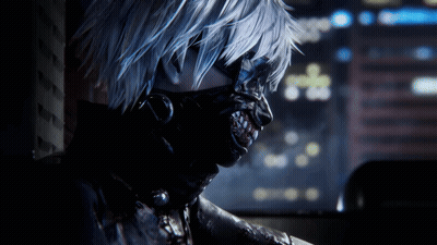 Person Wearing Black Mask GIF