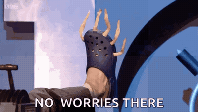 Person Wearing Croc With Claw Saying No Worries There GIF