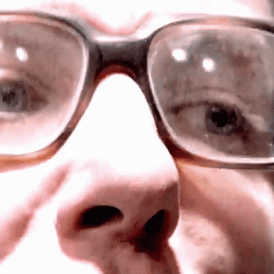Person Wearing Glasses and Nose