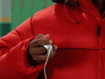 Person Wearing Glasses Making Face GIF