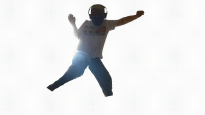 Person Wearing Headphones And I'm A Pirate Shirt GIF