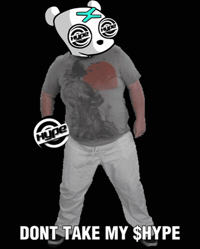 Person Wearing Hype Shirt GIF
