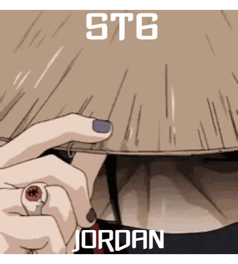 Person Wearing Jordan Hat Sticker