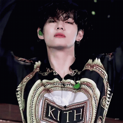 Person Wearing Kith Shirt GIF