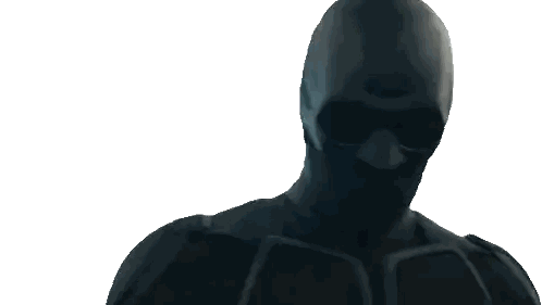 Person Wearing Mask And Sunglasses Sticker