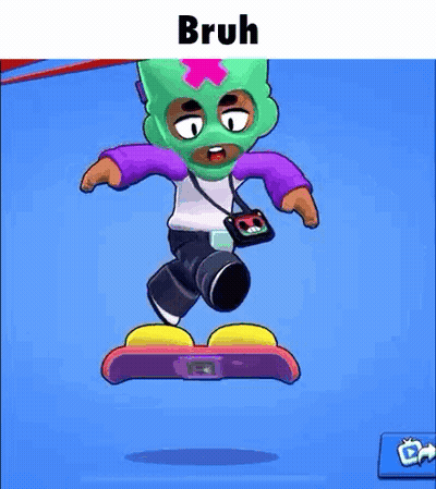 Person Wearing Mask Riding Skateboard In Video Game GIF