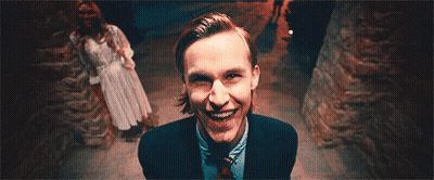 Person Wearing Mask With God Written On It GIF