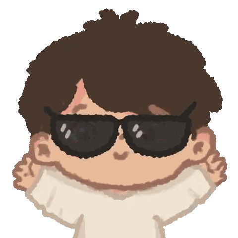 Person Wearing Sunglasses And White Shirt Sticker