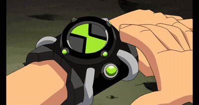 Person Wearing Watch With Green Face GIF