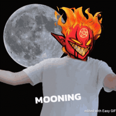 Person Wearing White Shirt Saying Mooning GIF
