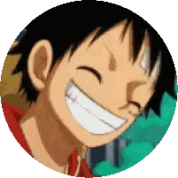 Person With Big Smile Close Up Sticker