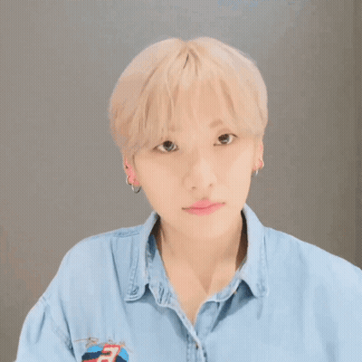 Person With Blonde Hair Making Face GIF