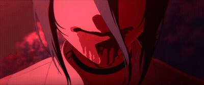 Person With Blood From Mouth GIF