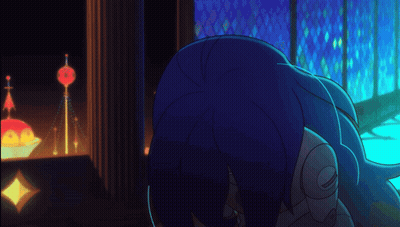 Person With Blue Hair GIF