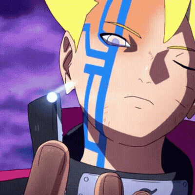 Person With Blue Stripe GIF