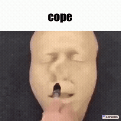 Person With Cigarette In Mouth In Front Of Mask GIF