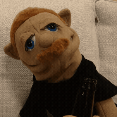 Person With Eyes Closed GIF