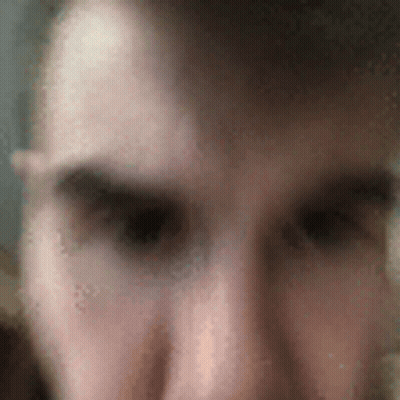 Person With Eyes Closed GIF