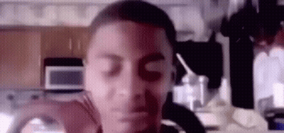 Person With Eyes Closed GIF