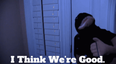 Person With Finger On Nose GIF
