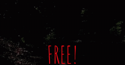 Person With Free Text On Dark Background GIF