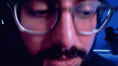 Person With Glasses And Beard GIF