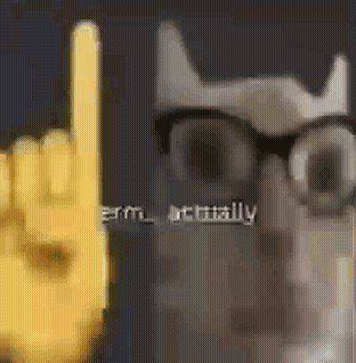 Person With Glasses And Crown Thumbs Up GIF