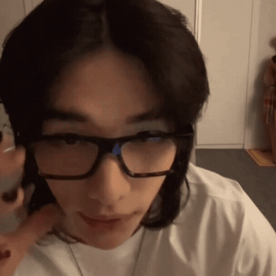 Person With Glasses GIF