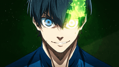 Person With Glowing Eye GIF