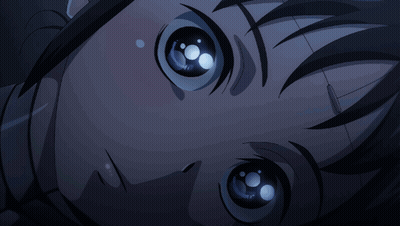 Person With Glowing Eyes GIF