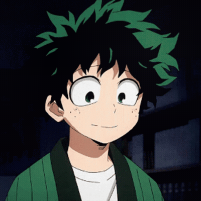 Person With Green Hair And White Eyes GIF