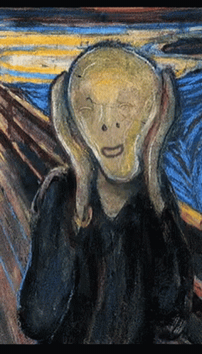 Person With Hands On Face GIF