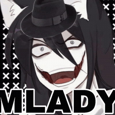 Person With Hat Saying Mlady GIF