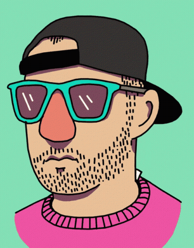 Person With Helmet Black And White Drawing GIF
