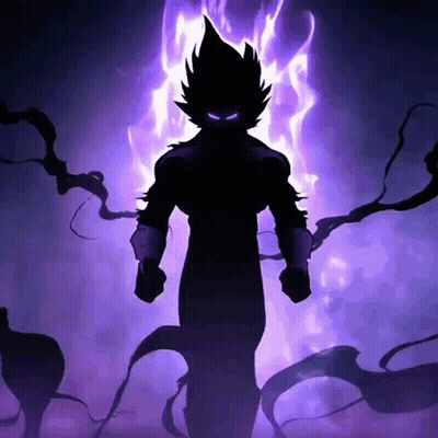 Person With Horns And Hood GIF