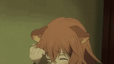 Person With Lion Ear Petting Girl's Head GIF