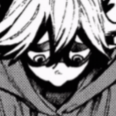 Person With Long Hair And Mask In Black And White GIF