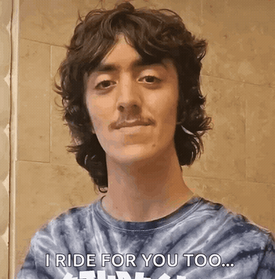 Person With Matt Name Tag GIF