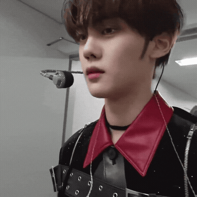 Person With Microphone Head GIF